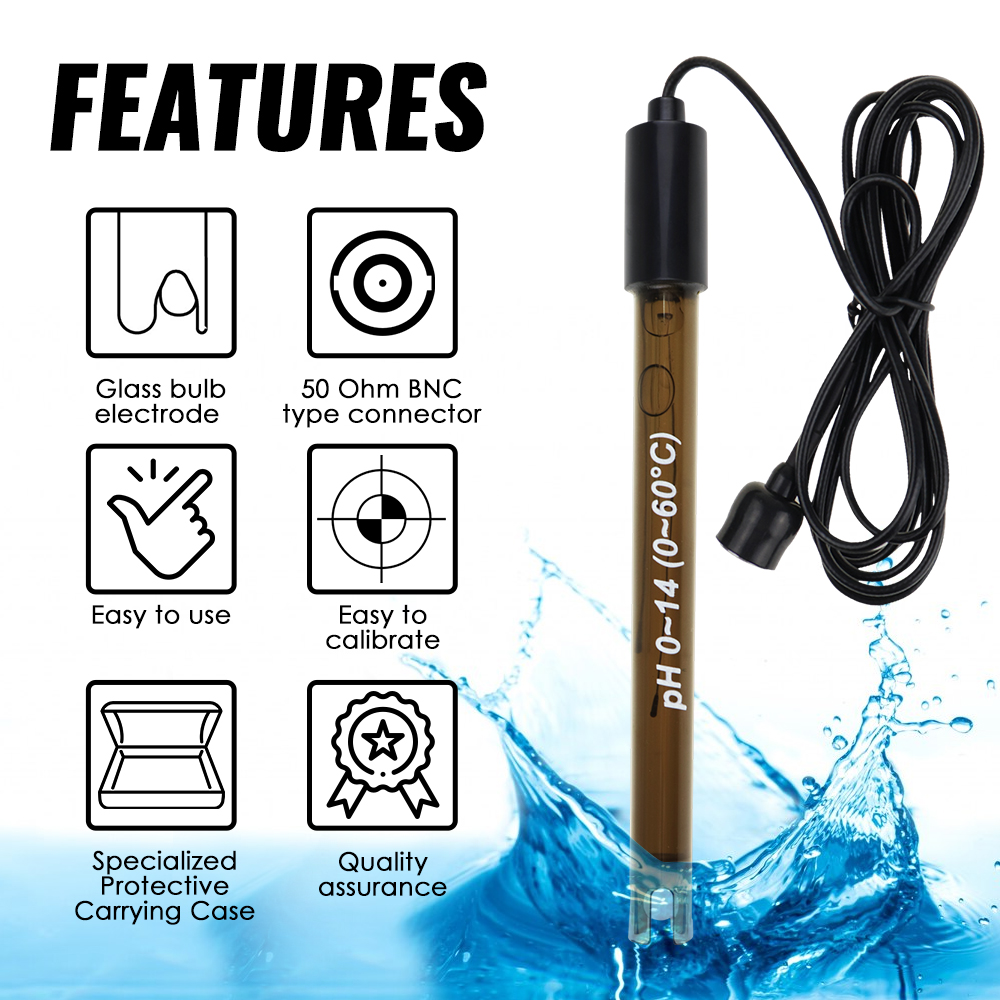 مقياس درجة الحموضة Ph Sonde بر - مراجعة Ph Meter Digital Water Tester وسعره